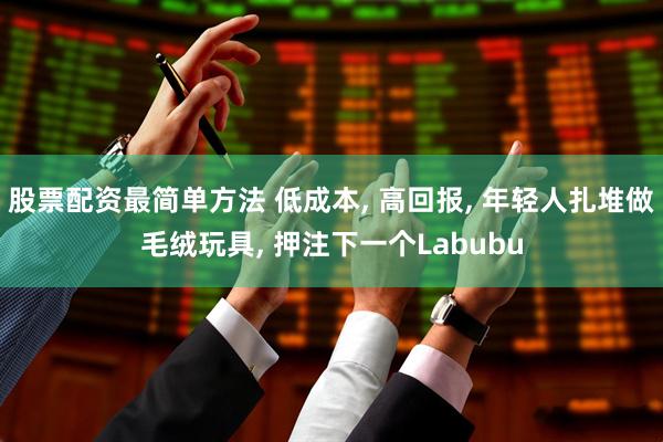 股票配资最简单方法 低成本, 高回报, 年轻人扎堆做毛绒玩具, 押注下一个Labubu